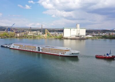 Concordia Damen lanza la próxima generación de A-ROSA Crucero fluvial “E-Motion”