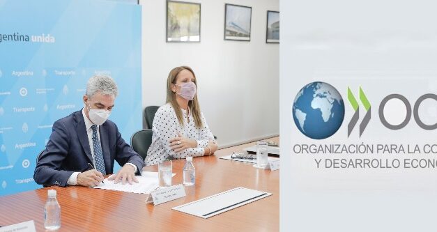 Meoni firmó acuerdo de cooperación con la OCDE para garantizar transparencia de la licitación del proyecto hidrovía Paraná- Paraguay