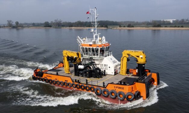 Damen entrega Multi Cat a Leask Marine en un tiempo récord