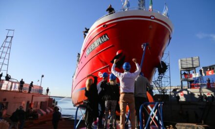 Nuevo buque pesquero construido por el Astillero Contessi, con la garantía de FOGABA