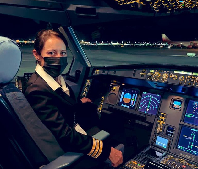 Una piloto de Escobar comandó el vuelo que trajo 800 mil vacunas Sputnik V
