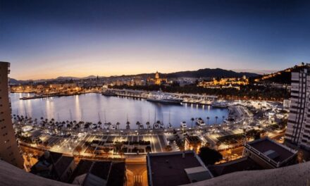 La terminal de megayates del puerto de Málaga, operativa para final de año
