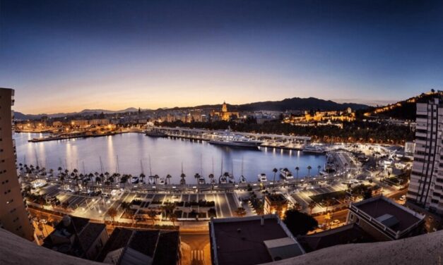 La terminal de megayates del puerto de Málaga, operativa para final de año