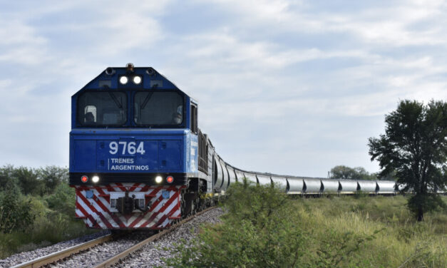 Trenes Argentinos Cargas aumentó un 19% sus toneladas transportadas durante el primer trimestre en comparación con el año anterior y un 50% respecto del 2019