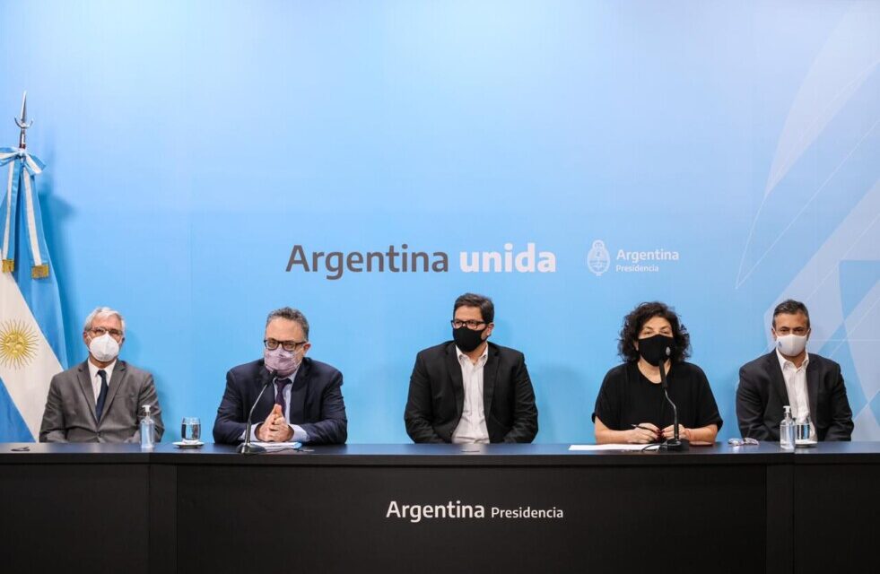 Cafiero, Vizzotti y Kulfas se reunieron con empresarios proveedores de oxígeno para garantizar abastecimiento