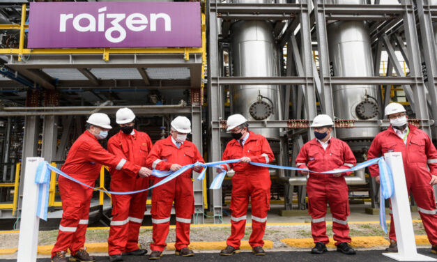 Raízen inauguró planta en Dock Sud con una inversión de u$s8 millones