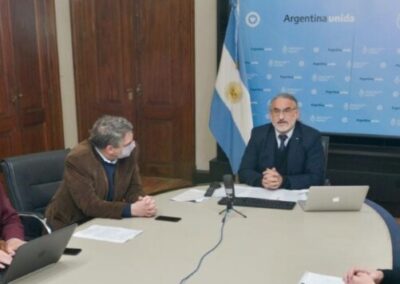 Basterra mantuvo un encuentro con el secretario de Agricultura de Estados Unidos