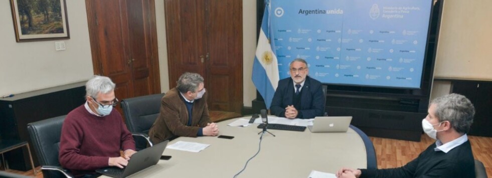 Basterra mantuvo un encuentro con el secretario de Agricultura de Estados Unidos