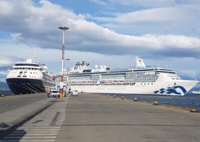 Ushuaia: espera la aprobación del protocolo sanitario para recibir cruceros