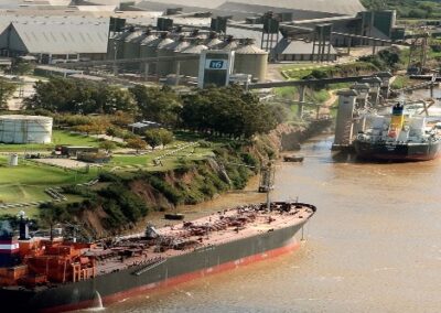 En plena cosecha gruesa preocupa la bajante del río Paraná