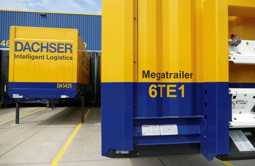Dachser crea más espacio de carga con los llamados “mega trailers”