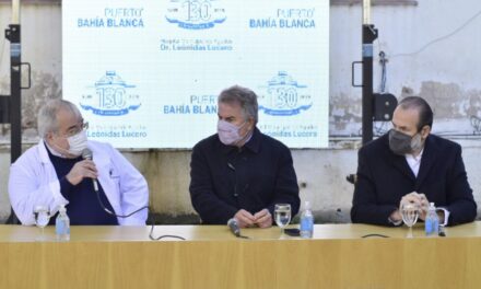 El puerto Bahía Blanca colabora con el hospital municipal