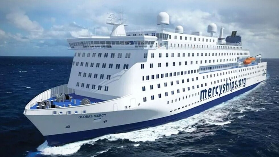 El GLOBAL MERCY, el buque hospital civil más grande del mundo, completó con éxito las pruebas de mar