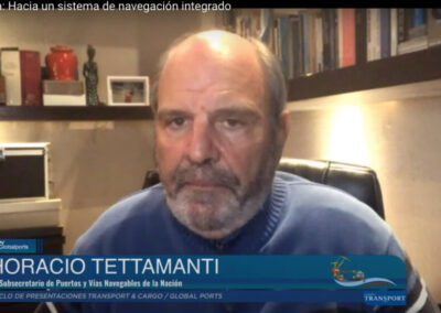 Tettamanti:  “Argentina tiene uno de los sistemas fluviales y marítimos más importantes del mundo”