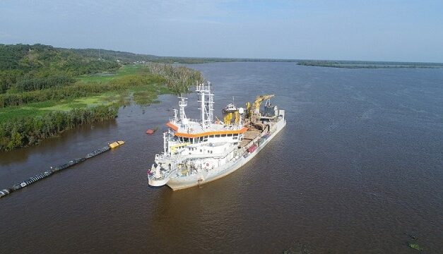 Un dragado a toda máquina salva las exportaciones agropecuarias