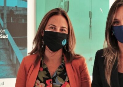 Carla Monrabal y Malena Galmarini juntas para trabajar en la perspectiva de género