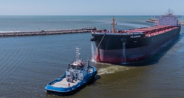 Quequén: casi 2,4 millones de toneladas de granos se exportaron en el primer cuatrimestre
