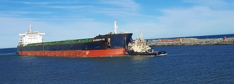 Puerto Quequén iguala su marca de siete movimientos en una jornada