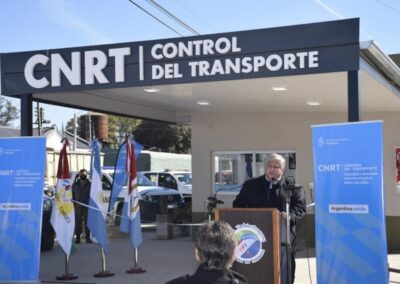 Timbúes cuenta con la primera unidad operativa de la CNRT para cosecha gruesa