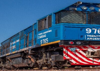 Los trenes nacionales de cargas superaron sus marcas históricas para un primer cuatrimestre