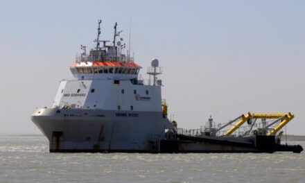 Jan de Nul inició importantes obras de dragado en el estuario de Bahía Blanca