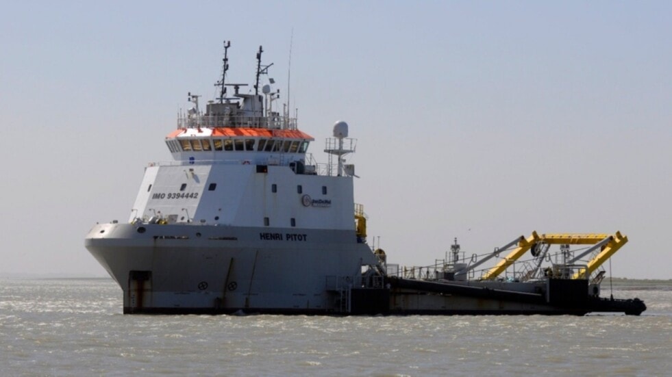 Jan de Nul inició importantes obras de dragado en el estuario de Bahía Blanca