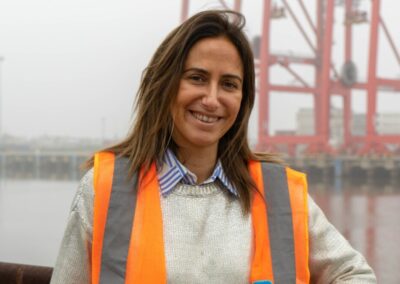 A un año de Gestión al frente del Puerto de Dock Sud, Carla Monrabal comparte con “A Buen Puerto” su experiencia