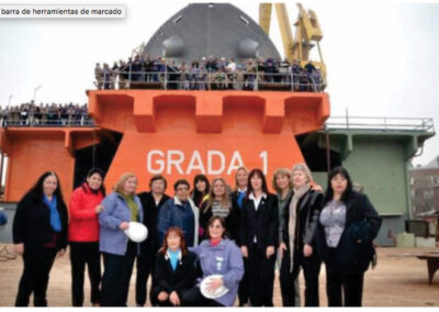 En Astillero Río Santiago presentan el libro “Mujeres que hacen barcos”