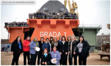 En Astillero Río Santiago presentan el libro «Mujeres que hacen barcos»