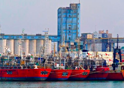 Paro en el puerto de Mar del Plata