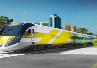 Progresan los trabajos del tren rápido entre Miami y Orlando