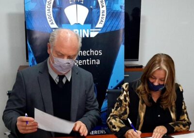 La Asociación Bonaerense de la Industria Naval firmó un acuerdo de trabajo conjunto con la Unión Industrial de Campana