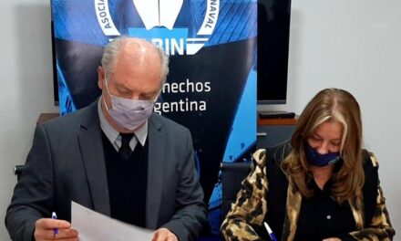 La Asociación Bonaerense de la Industria Naval firmó un acuerdo de trabajo conjunto con la Unión Industrial de Campana