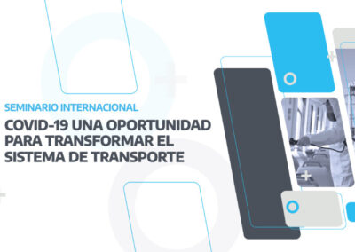 JST lanza Seminario Internacional: Covid19, una oportunidad para transformar el sistema de transporte