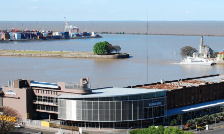 Ampliación del Puerto de Colonia, incluye la demolición de la terminal de Buquebus