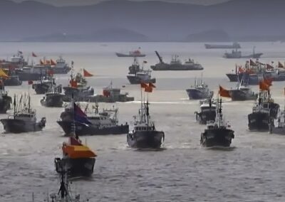 Pesca ilegal: “barcos fantasma” navegaron 600 mil horas con el sistema satelital apagado frente al mar Argentino