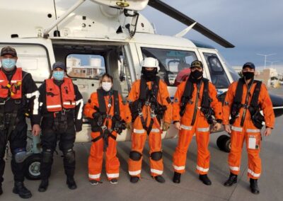 Dramático operativo de salvamento en el mar desarrollado por la PNA