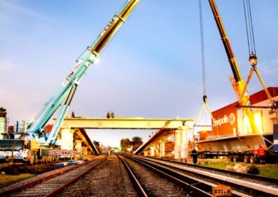 Se inauguró el Primer Puente Vehicular construido en TANDANOR