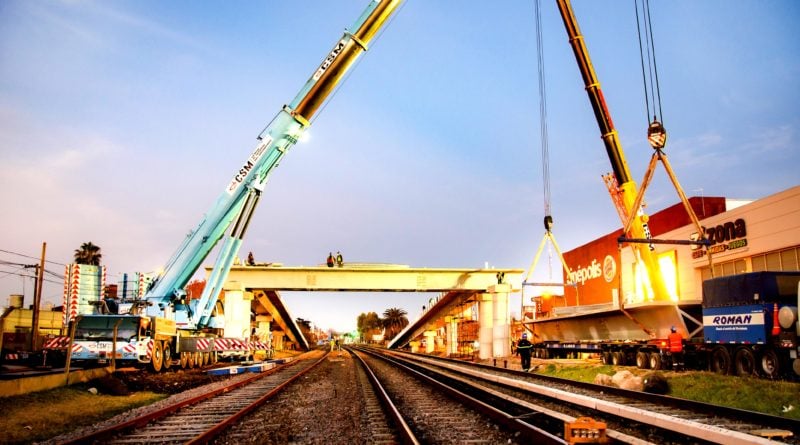 Se inauguró el Primer Puente Vehicular construido en TANDANOR