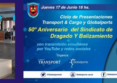 Programa especial por el 50º Aniversario del Sindicato de Dragado y Balizamiento