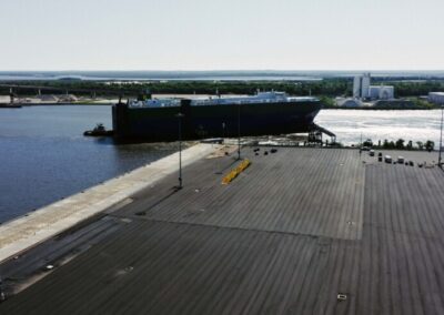 De Zárate a Alabama: inauguraron un nuevo puerto en EEUU con participación argentina