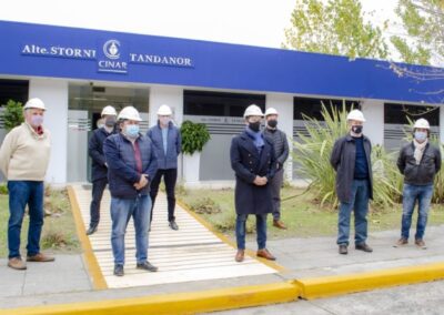 Visita del intendente de Merlo a Tandanor