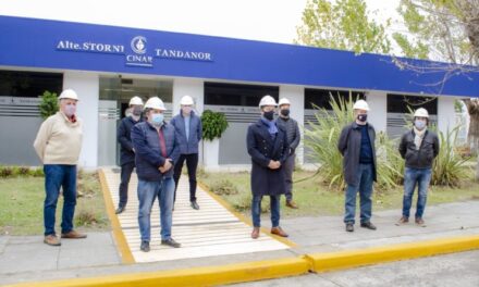 Visita del intendente de Merlo a Tandanor