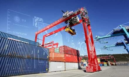 Presentan nueva generación de grúas Kalmar RTG