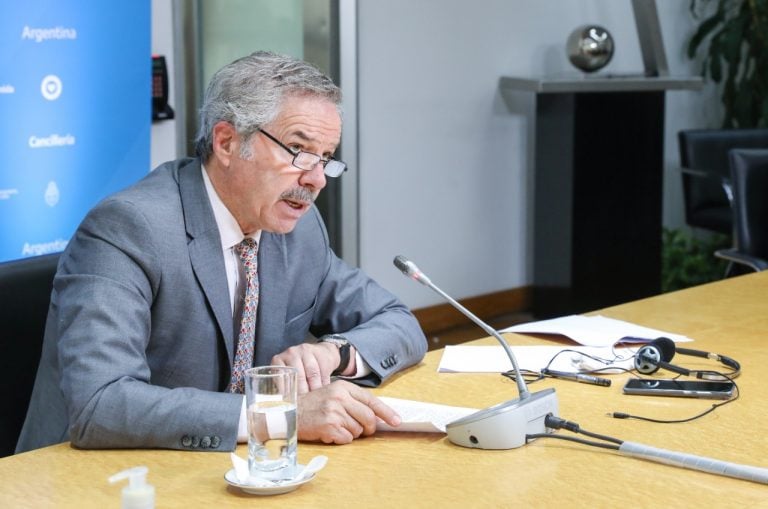 Felipe Solá aseguró que las exportaciones de 2021 «son las más altas desde 2014»