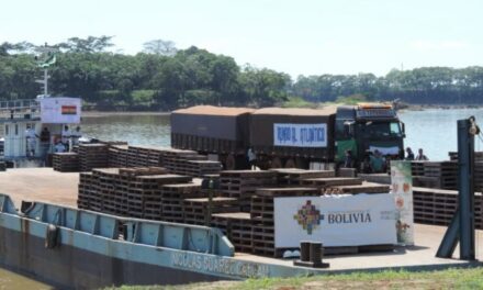 Bolivia exporta madera por hidrovía a Francia y EEUU