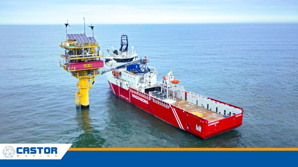 Castor Marine amplía la red del Mar del Norte a una cobertura 4G completa
