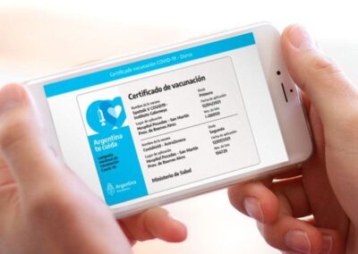 Más de 7 millones de argentinos tienen el Certificado de Vacunación Digital en sus celulares