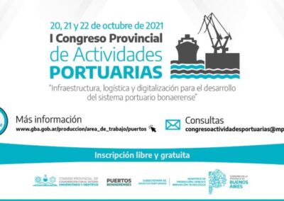 La Provincia lanza el I Congreso de Actividades Portuarias