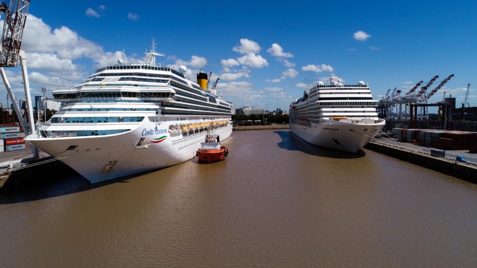 La Administración General de Puertos bonifica tasas portuarias para fomentar la llegada de cruceros